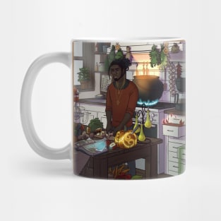 Modern Male Witch Mug